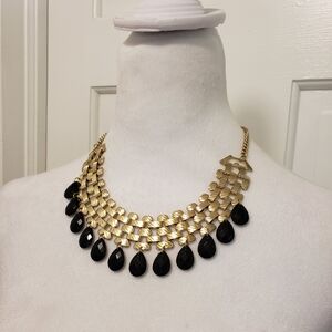Charming Charlie Goldtone Fashion Jewelry Necklace, Business, Classic